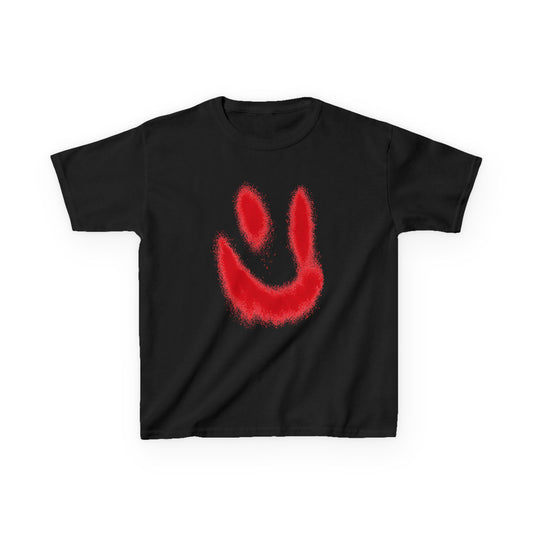 Kids' SMILE Graphic Tee — Gracie — Same Moon Sisters product photo
