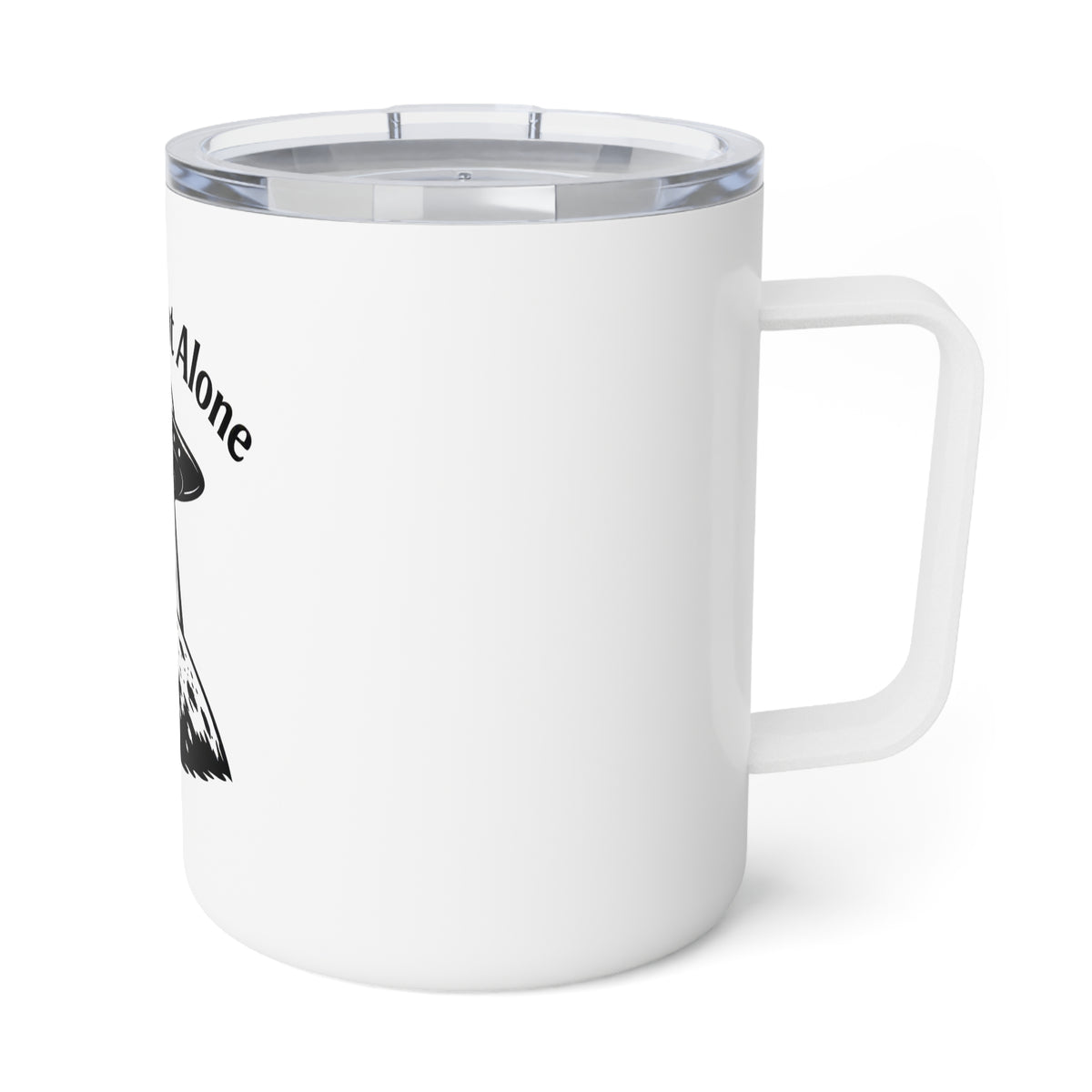You Are Not Alone — 10 oz Insulated UFO Mug — Same Moon Sisters product image