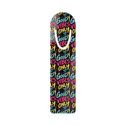 Good Vibes Only — Graffiti Metal Bookmark — Same Moon Sisters product photo