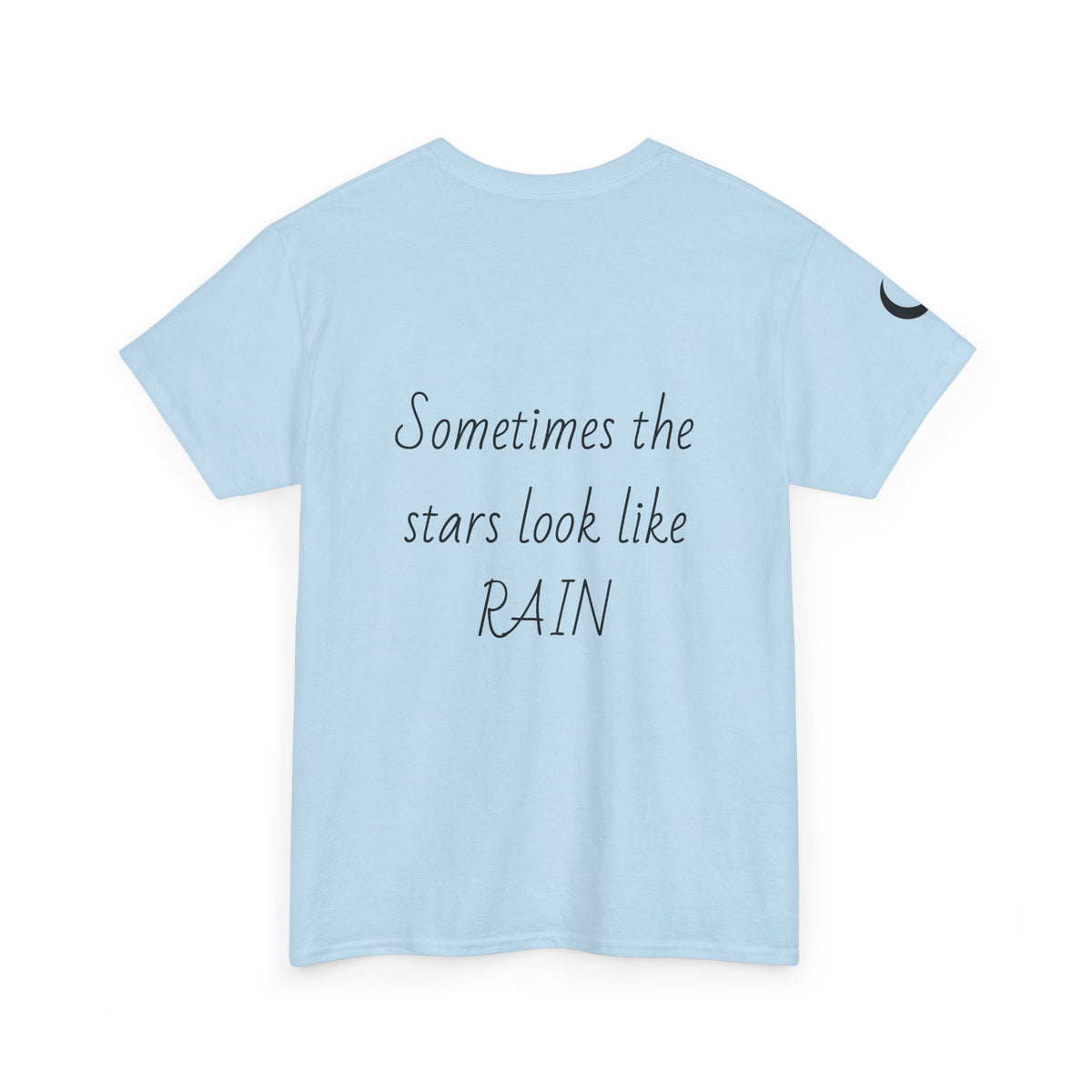 Raining Stars — Celestial Rain Graphic Tee — Same Moon Sisters product image