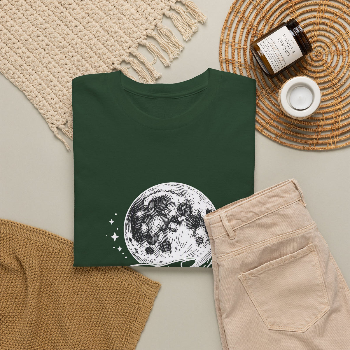 Moon in Hand Graphic Tee — Same Moon Sisters product image