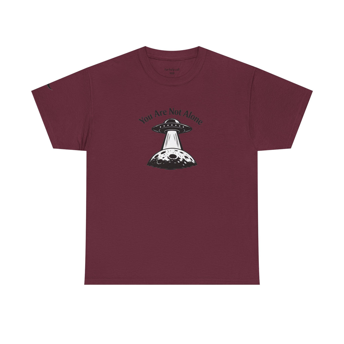 You Are Not Alone — UFO Graphic Tee — Same Moon Sisters product photo