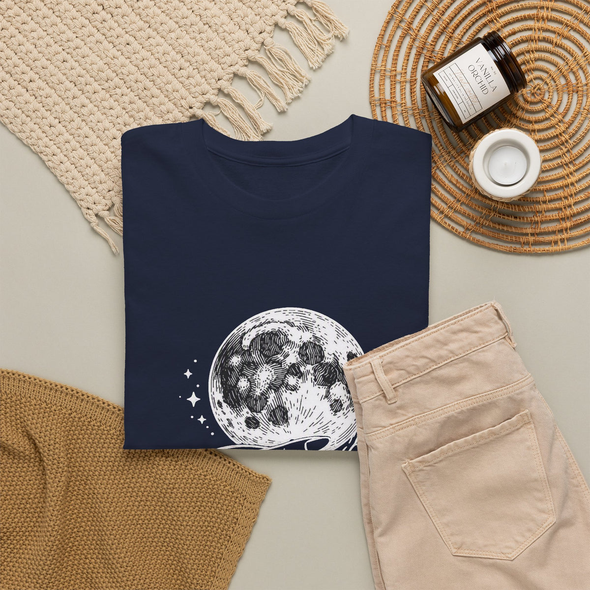 Moon in Hand Graphic Tee — Same Moon Sisters product image