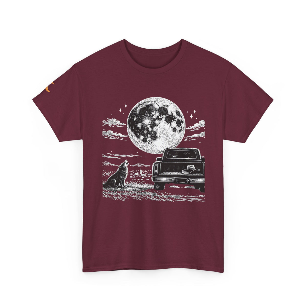 HOWL — Moonlit Graphic Tee — Same Moon Sisters product photo