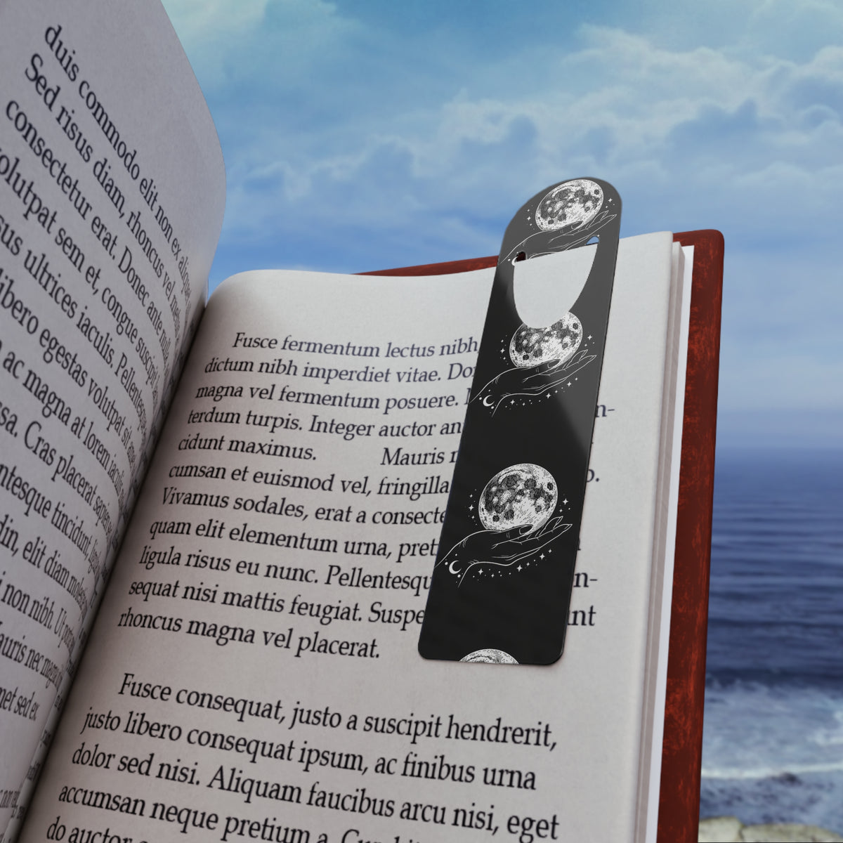 Witch Moon — Celestial Metal Bookmark — Same Moon Sisters product image