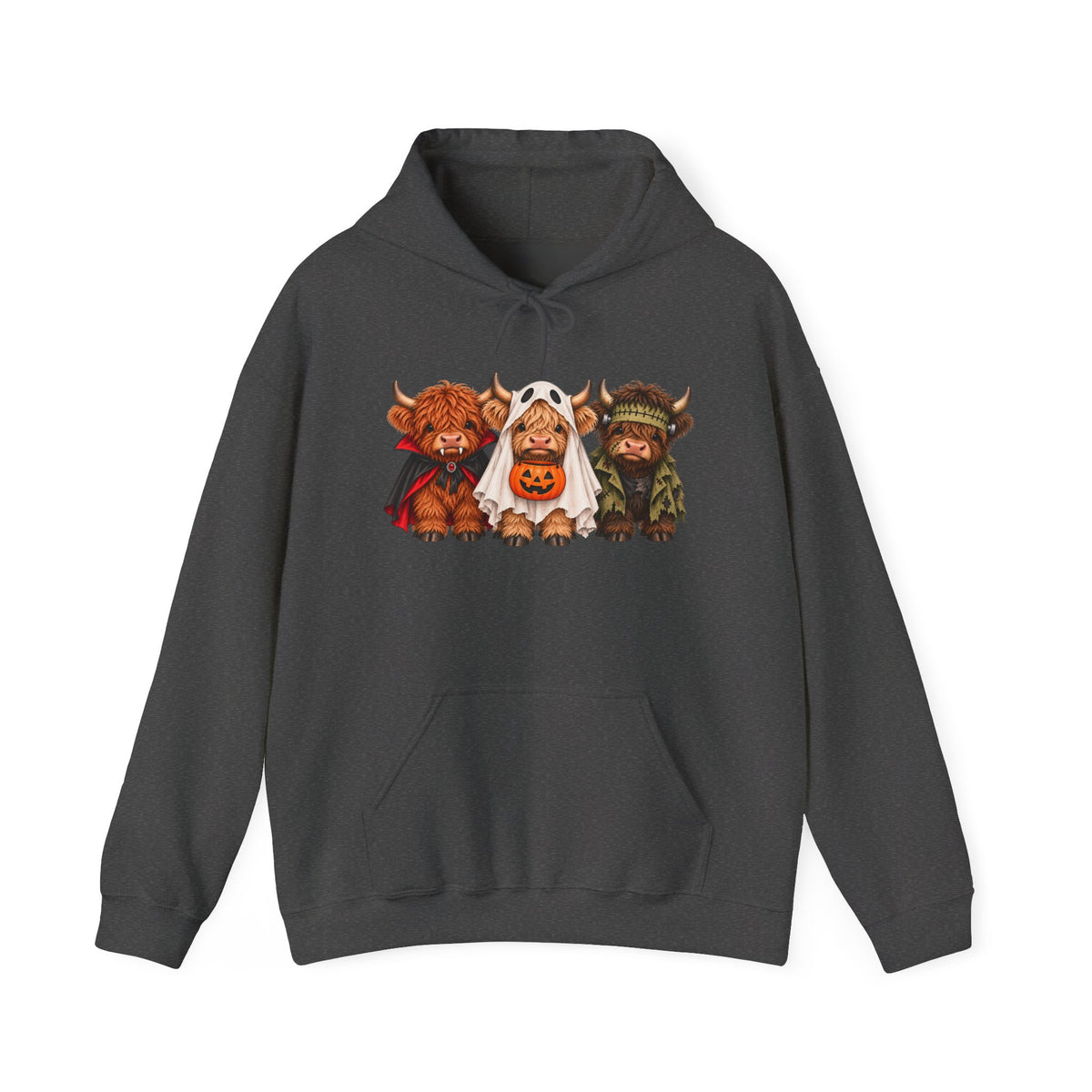 Spooky cow Hooded Sweatshirt