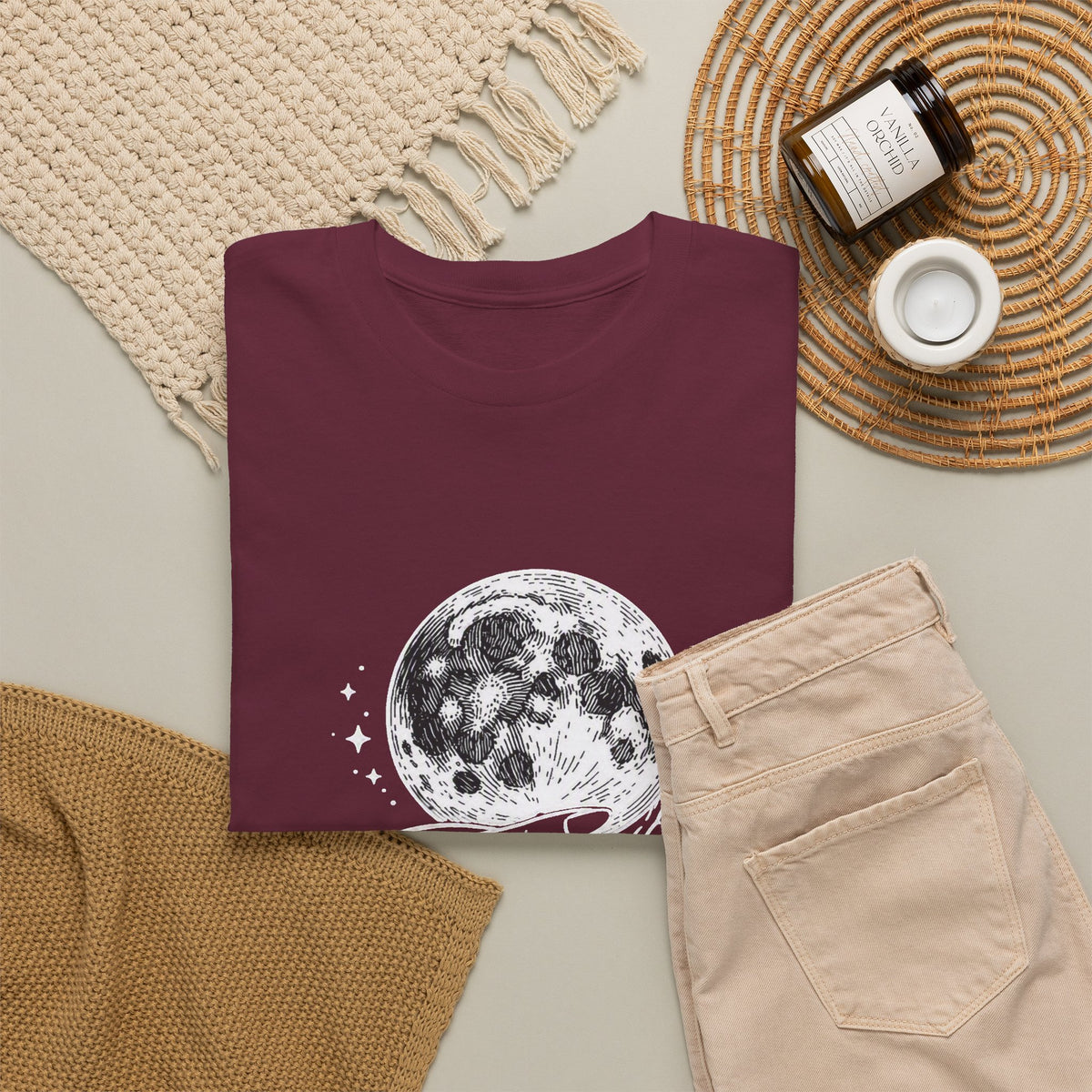 Moon in Hand Graphic Tee — Same Moon Sisters product image