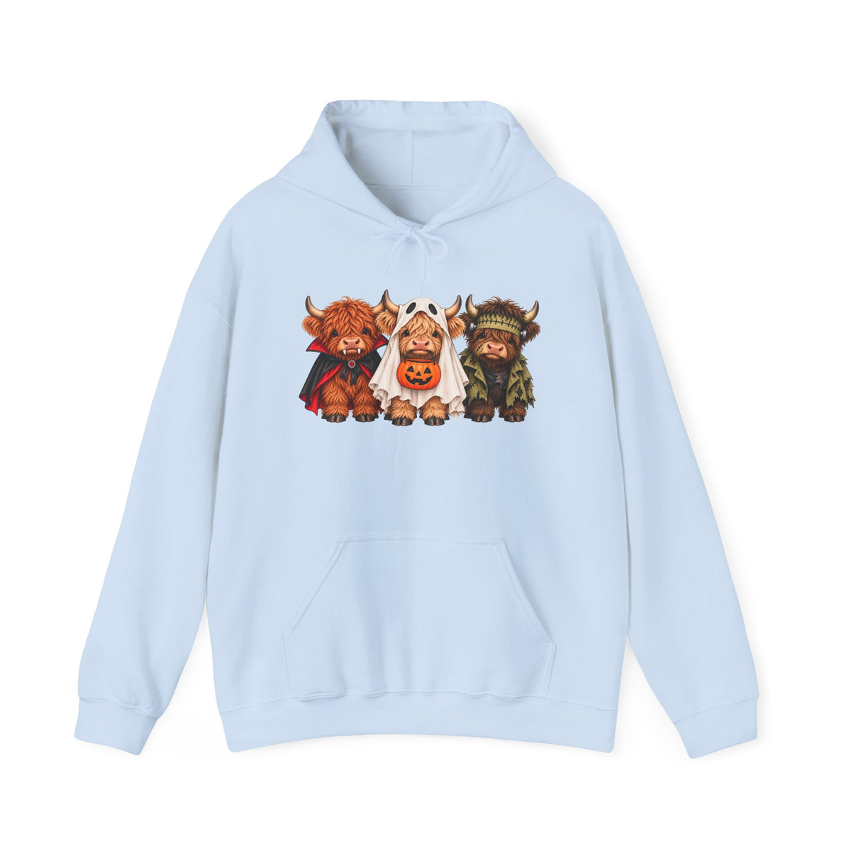 Spooky cow Hooded Sweatshirt