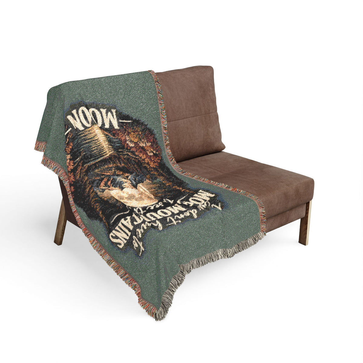 Mountains — Woven Blanket — Same Moon Sisters product image