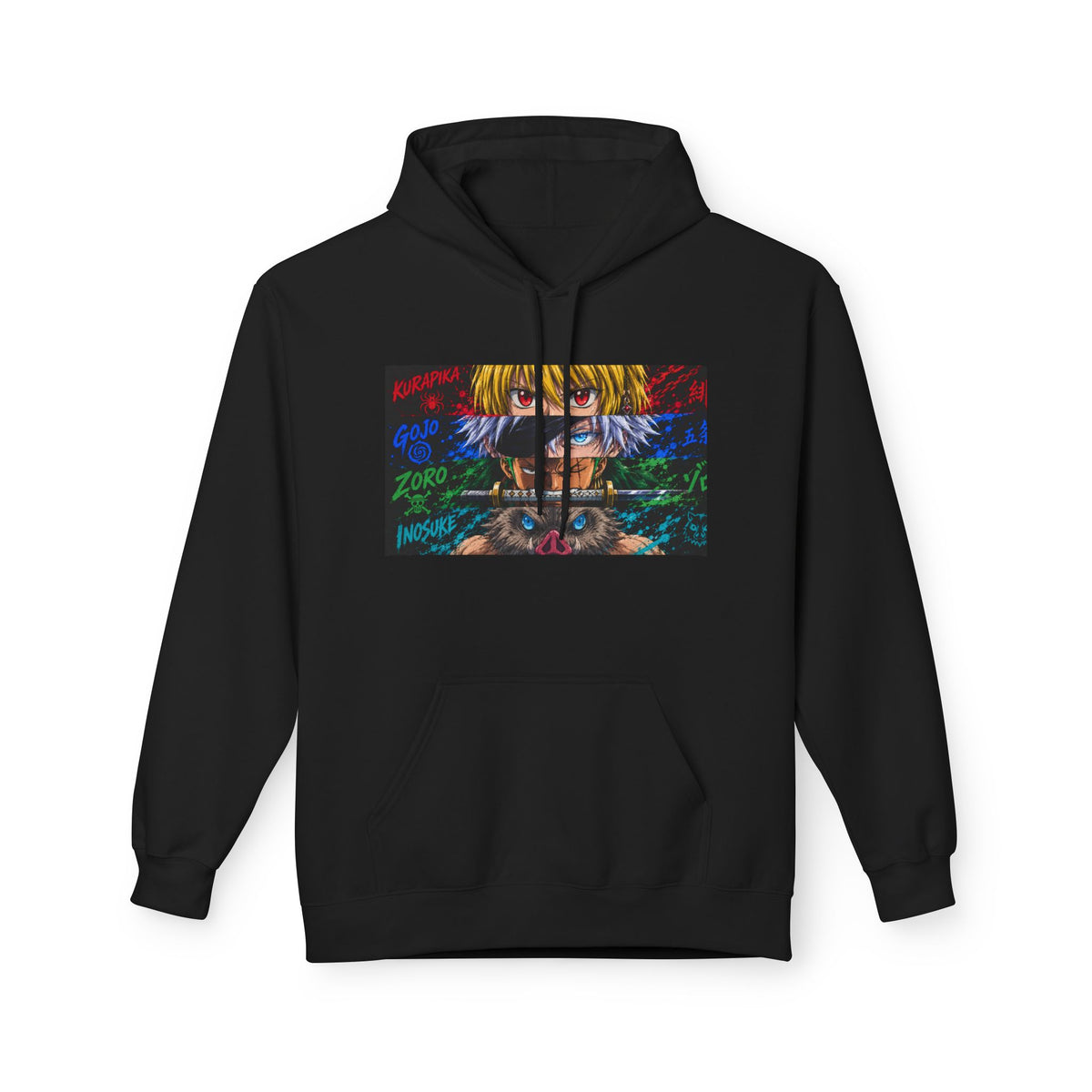 Anime Art — Fleece Hoodie — Same Moon Sisters product image