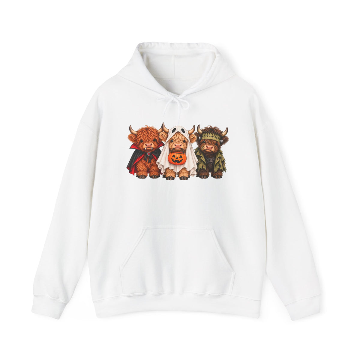 Spooky cow Hooded Sweatshirt
