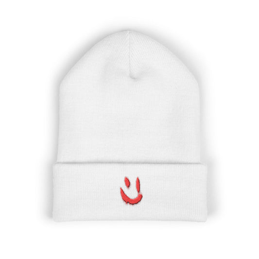 SMILE Cuffed Beanie — Gracie — Same Moon Sisters product image