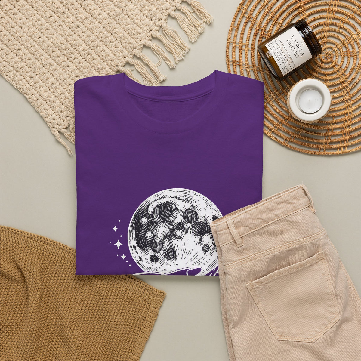 Moon in Hand Graphic Tee — Same Moon Sisters product image