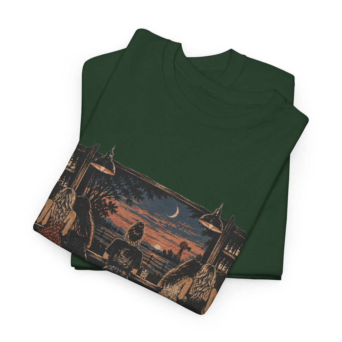Not Lonely, Just Somewhere Else — Vintage Graphic Tee — Same Moon Sisters product image