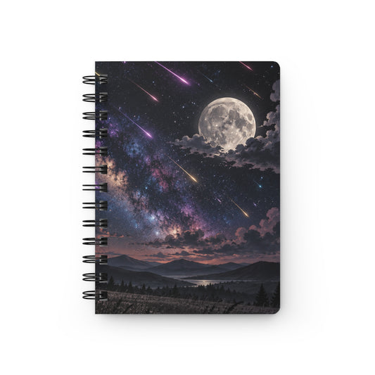 Raining Stars — Spiral Journal — Same Moon Sisters product image
