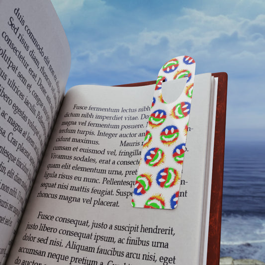 All Smiles — Colorful Metal Bookmark — Same Moon Sisters product image