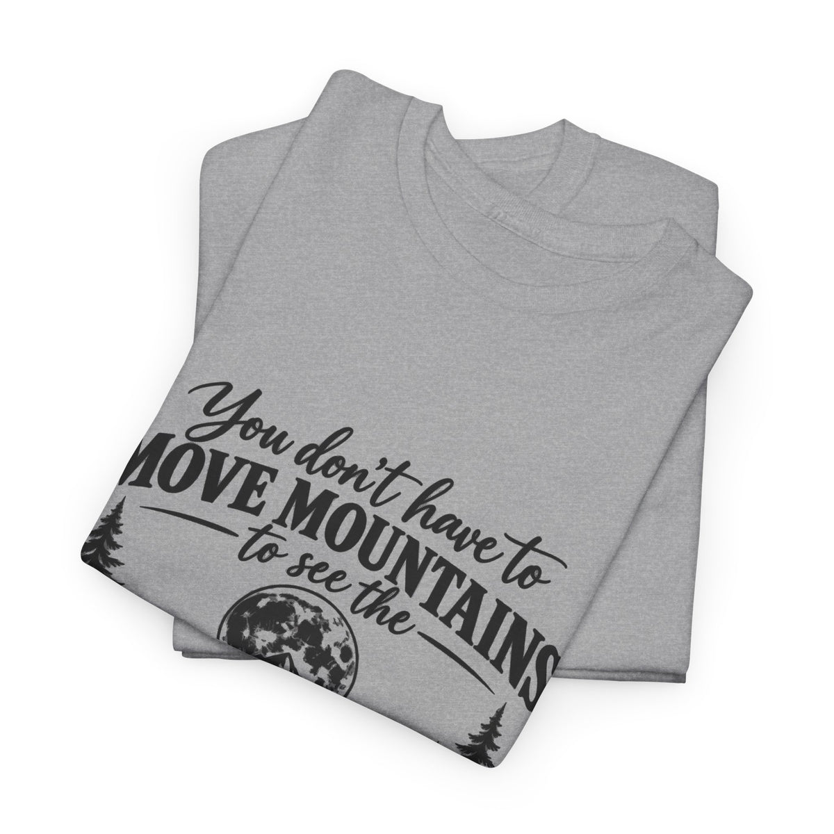 Move Mountains — Mountain Moon Graphic Tee — Same Moon Sisters product image