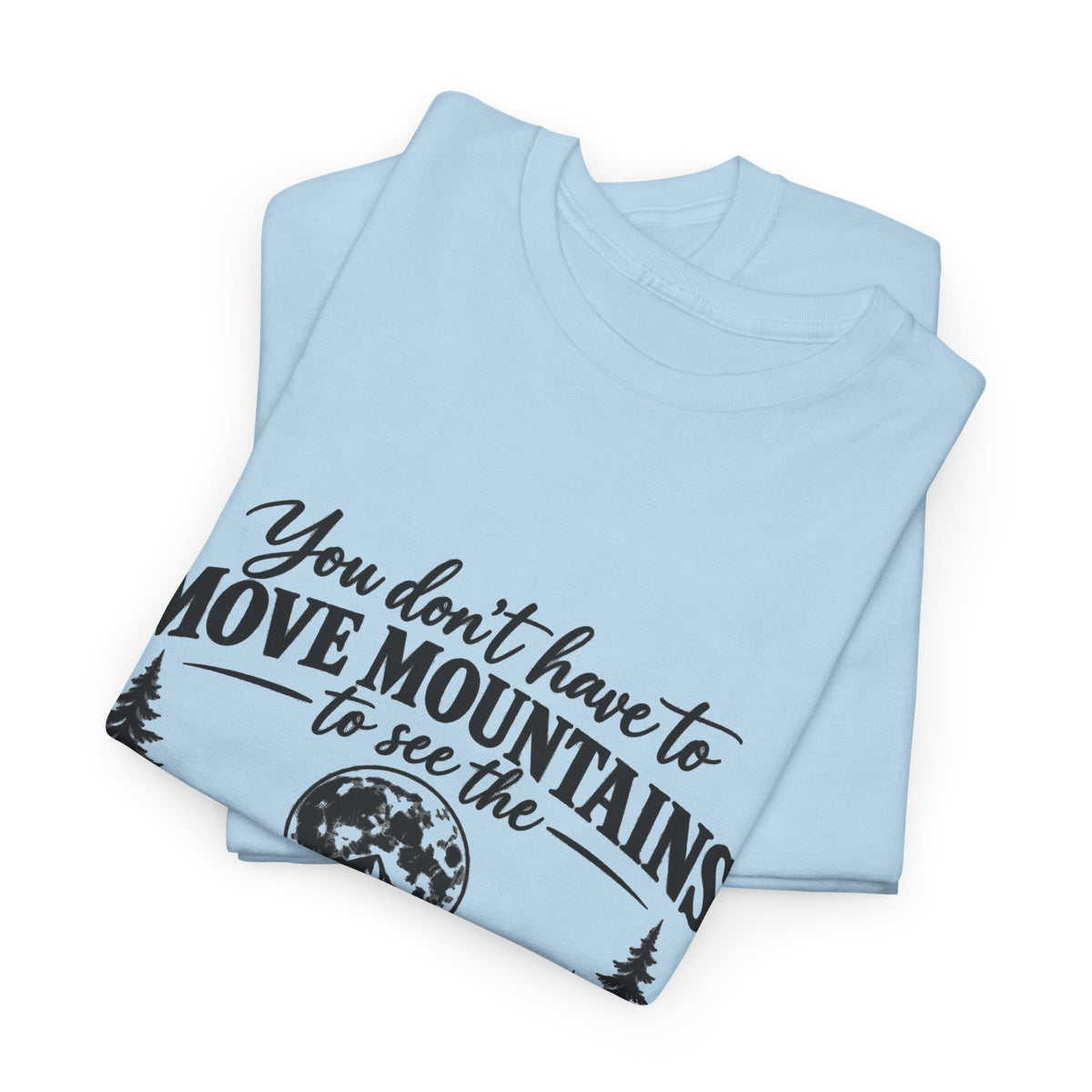 Move Mountains — Mountain Moon Graphic Tee — Same Moon Sisters product image