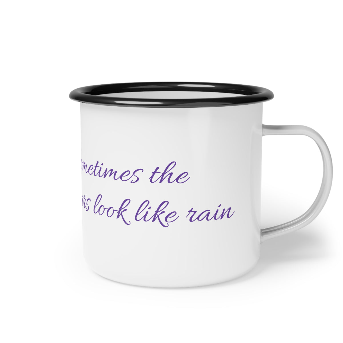Raining Stars — Enamel Camping Mug — Same Moon Sisters product photo