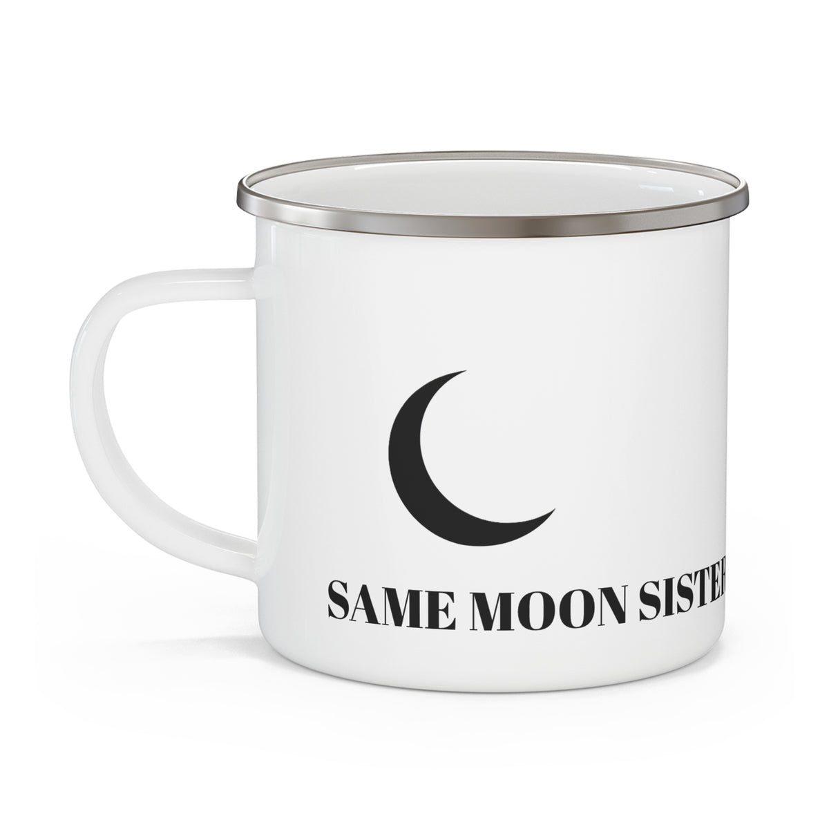 Mountains — Enamel Camping Mug — Same Moon Sisters product photo