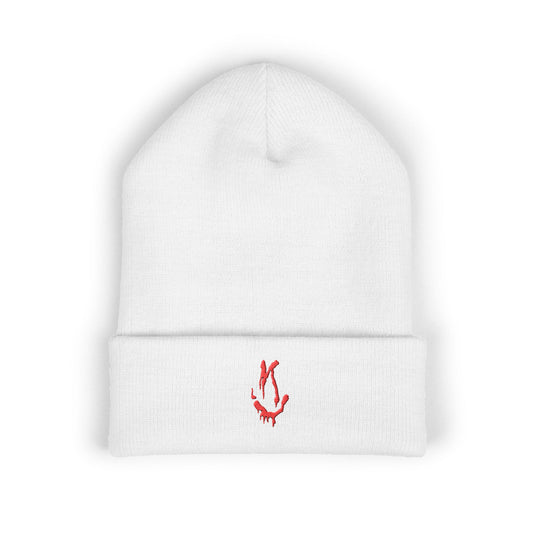 SMILE Cuffed Beanie — Ginny — Same Moon Sisters product image
