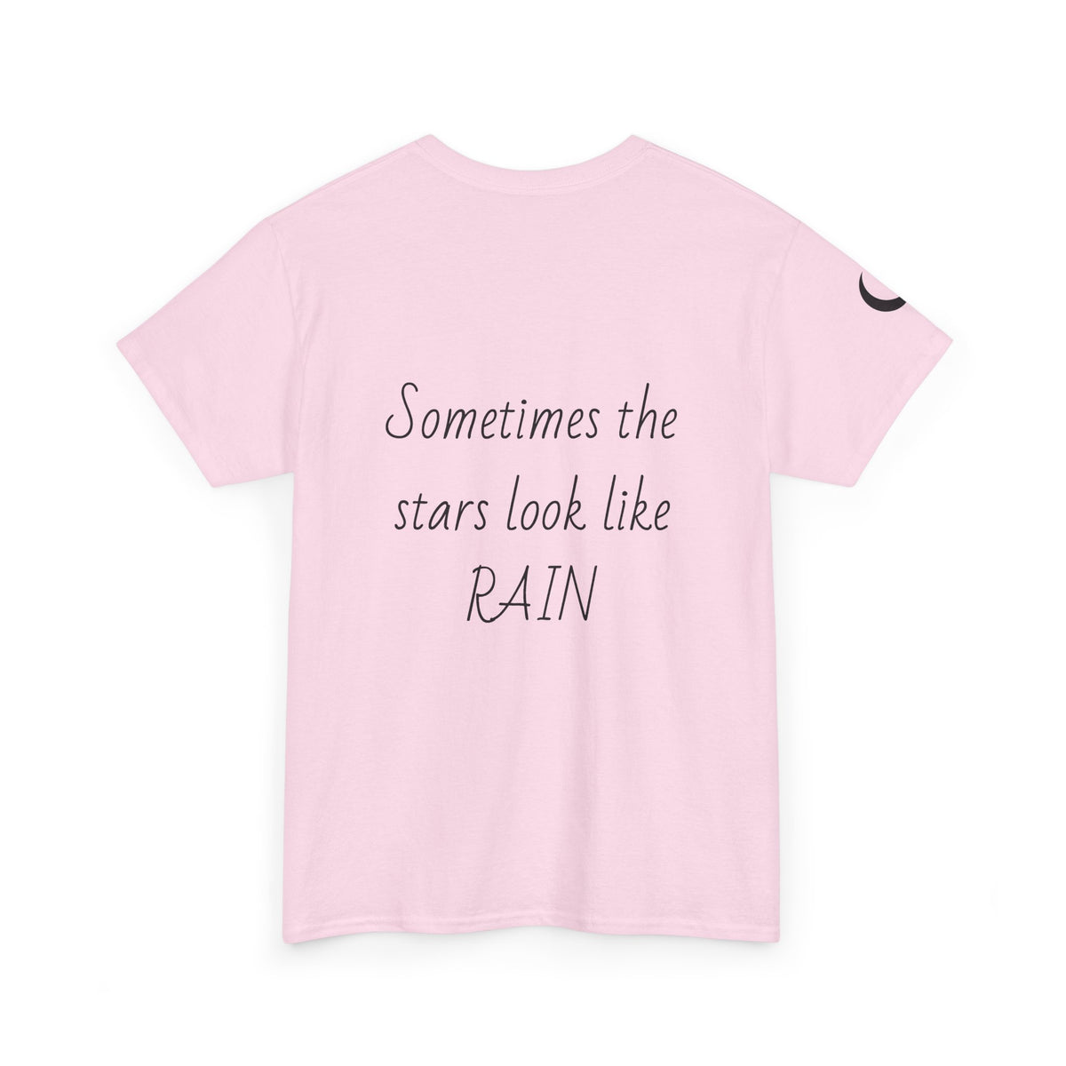 Raining Stars — Celestial Rain Graphic Tee — Same Moon Sisters product image