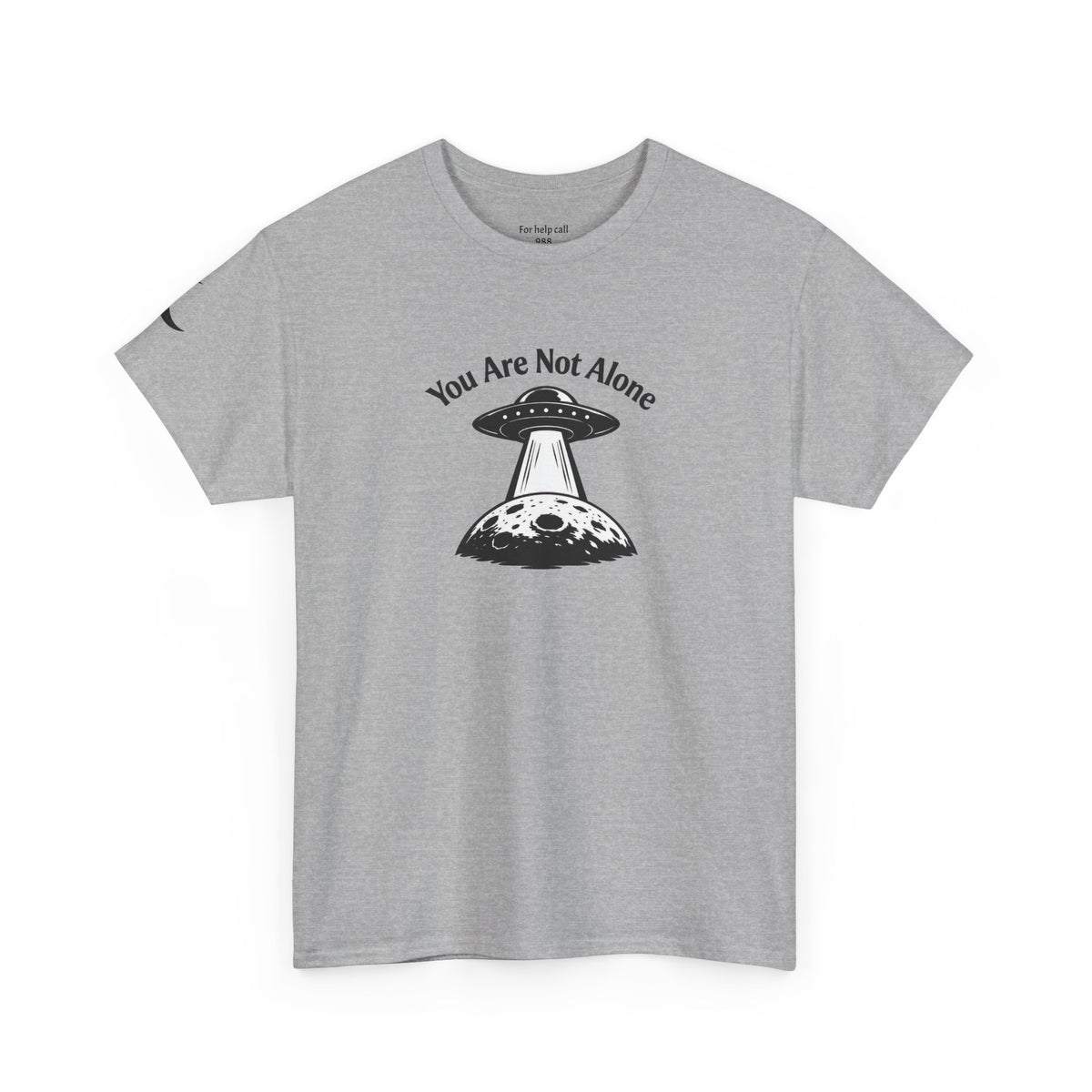 You Are Not Alone — UFO Graphic Tee — Same Moon Sisters product image