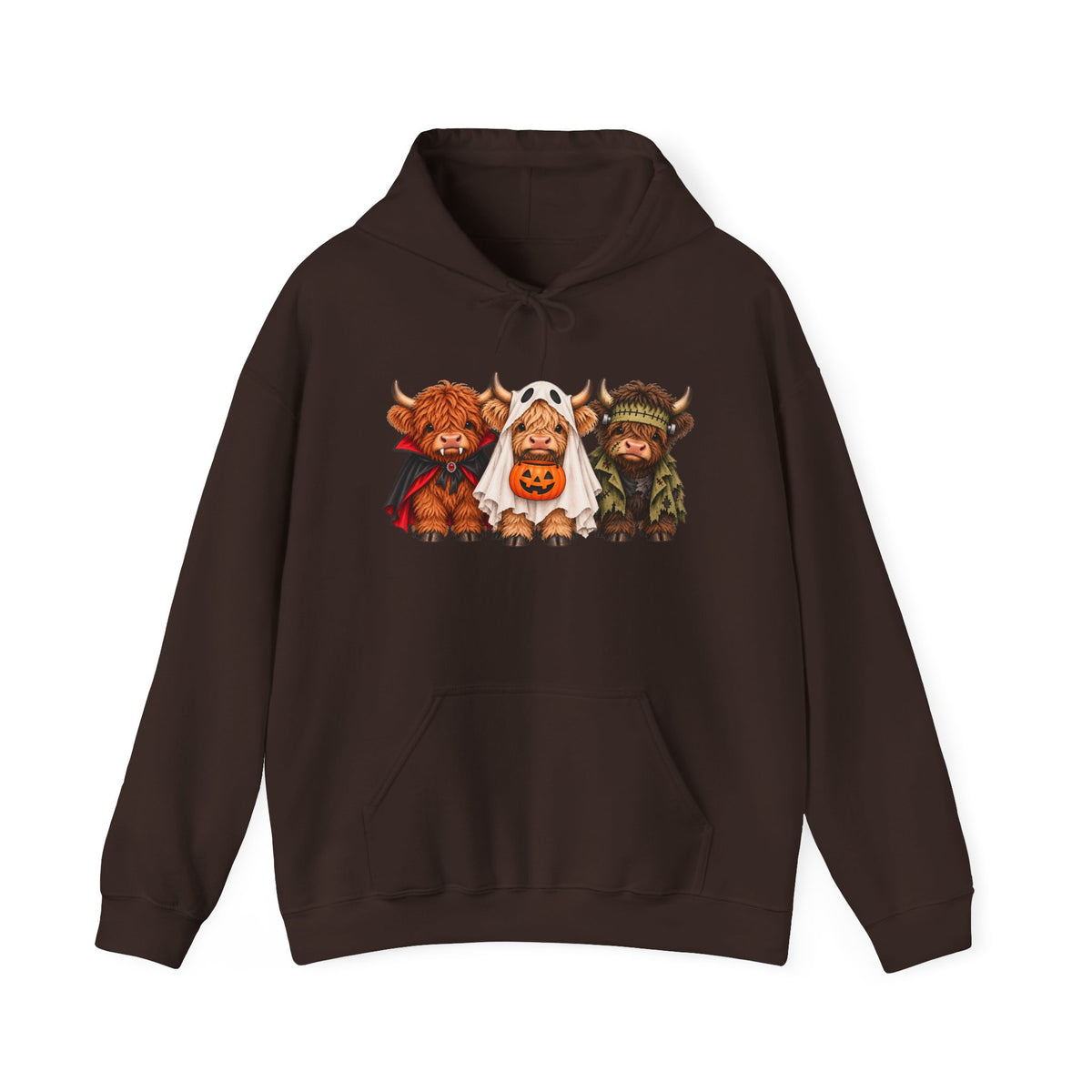 Spooky cow Hooded Sweatshirt
