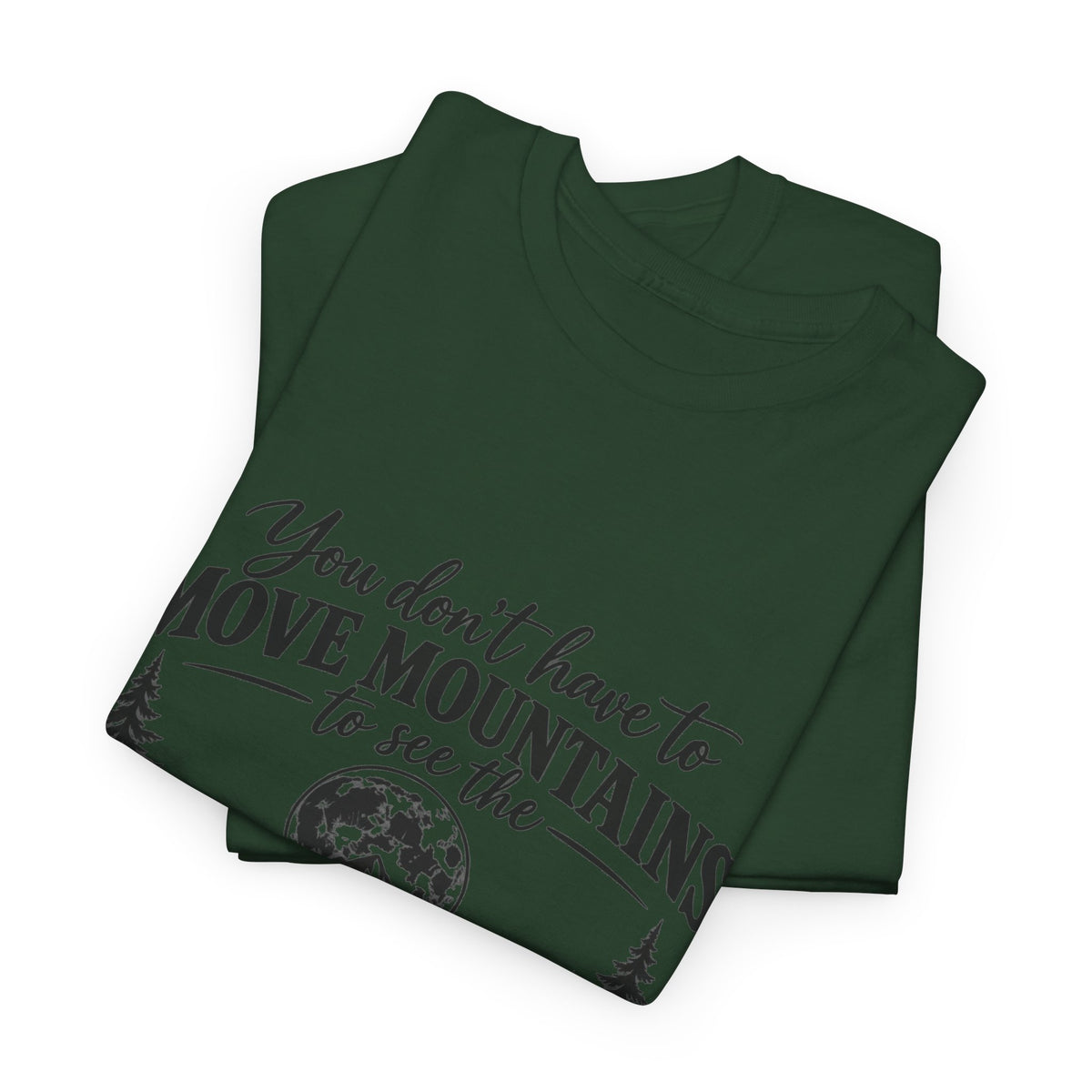 Move Mountains — Mountain Moon Graphic Tee — Same Moon Sisters product image