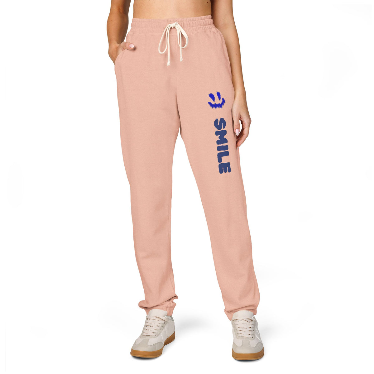 SMILE Graphic Sweatpants — Scout — Same Moon Sisters product image