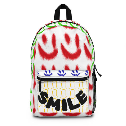 All Smiles — Graffiti Backpack — Same Moon Sisters product image