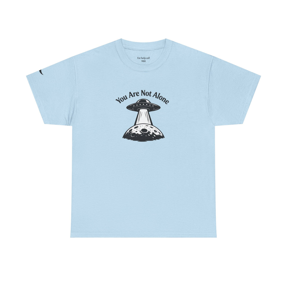 You Are Not Alone — UFO Graphic Tee — Same Moon Sisters product image