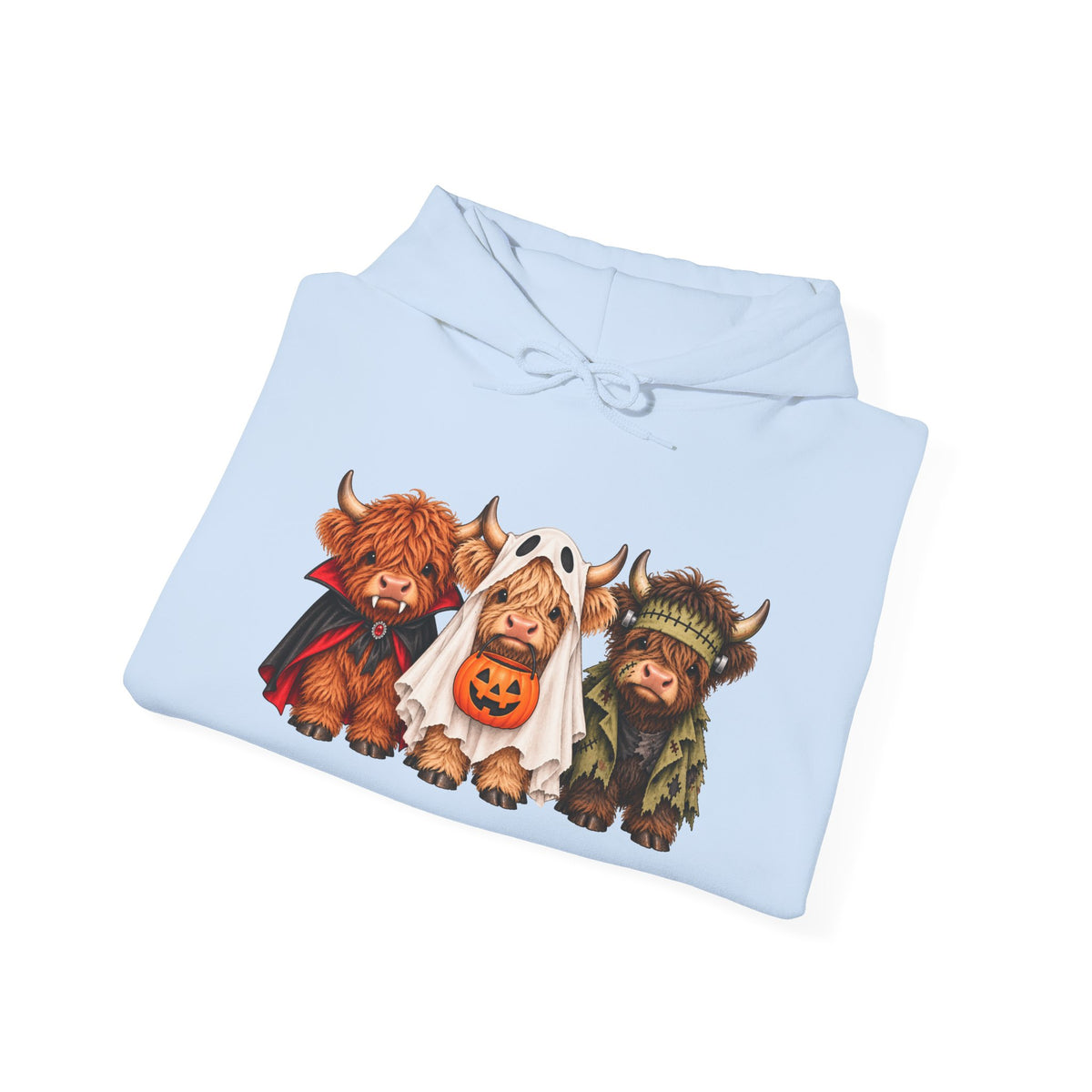 Spooky cow Hooded Sweatshirt