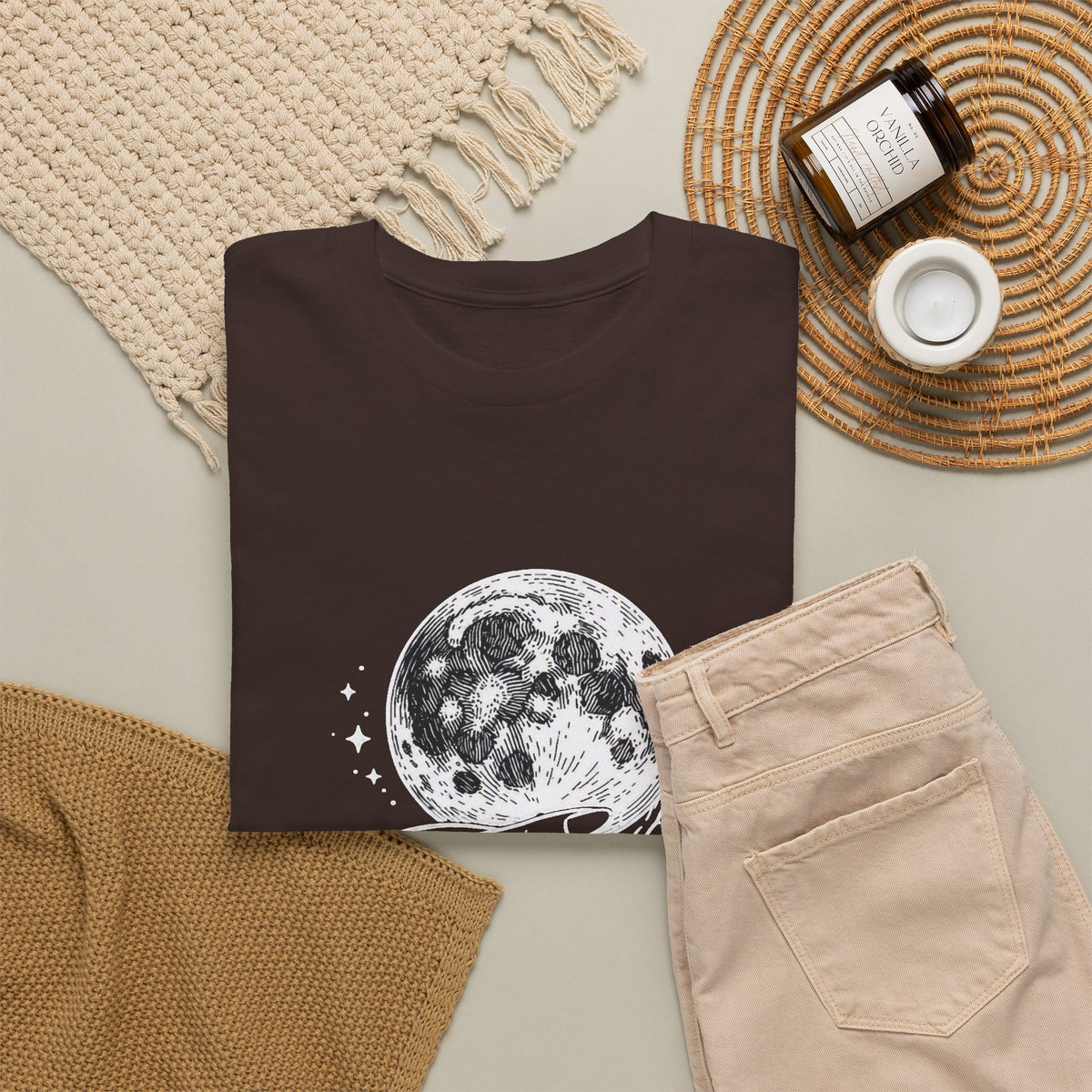Moon in Hand Graphic Tee — Same Moon Sisters product image